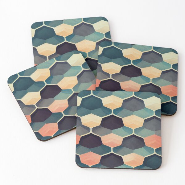 Item preview, Abstract Hexagons designed and sold by BuraxisQuotes.