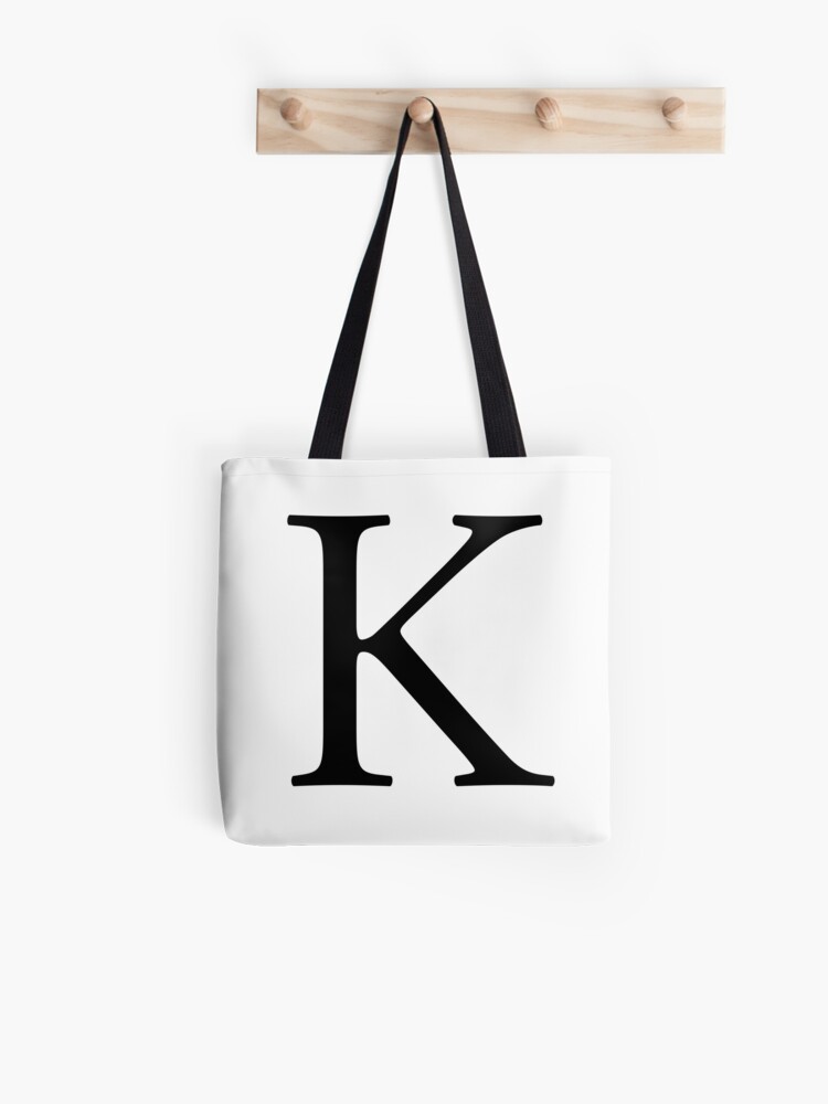 K Kay Alphabet Letter Kilo King Kai A To Z 11th Letter Of Alphabet Initial Name Letters Nick Name Tote Bag By Tomsredbubble Redbubble