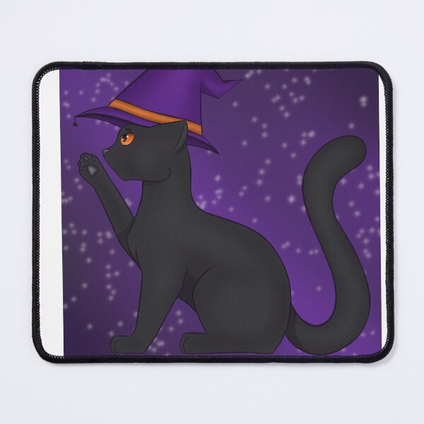 Item preview, Small Black Halloween Witch Cat designed and sold by SnowflakeWolfie.