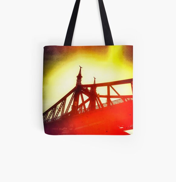 Wake Up Positive Today. Join the Happiness Movement All Over Print Tote Bag