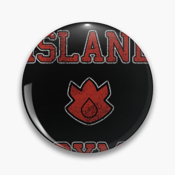 Item preview, Cinnabar Island Gym designed and sold by Smallzii.