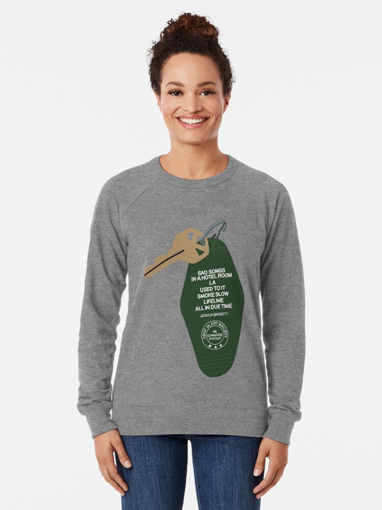 Joshua Bassett Keychain Sad Songs In a Hotel Room | Sticker