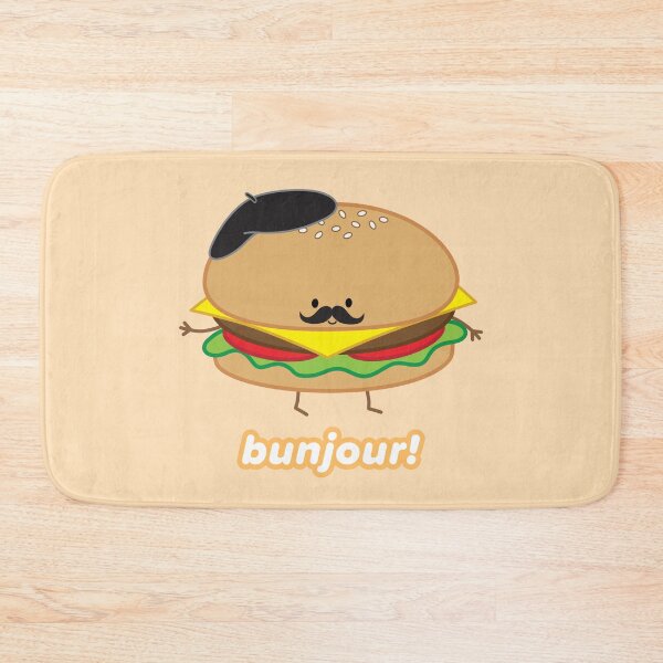Item preview, Bunjour! Burger | by queenie's cards designed and sold by queeniescards.