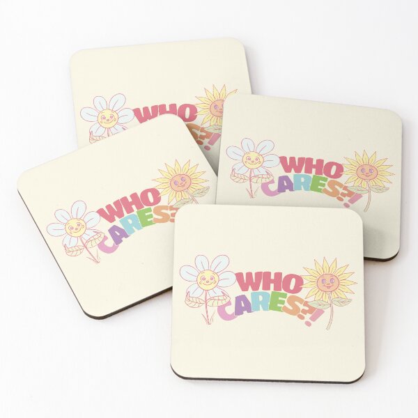 Item preview, Who Cares?! Retro sticker designed and sold by PidgeCo.