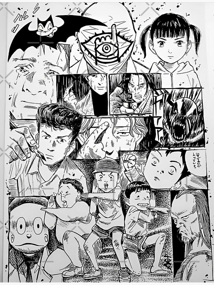 "Naoki Urasawa Manga" Poster For Sale By Krissymarie99 | Redbubble