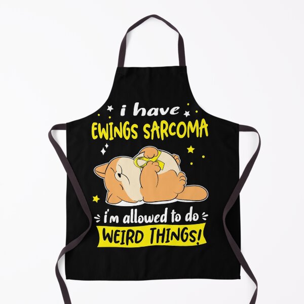 Item preview, Ewings Sarcoma Awareness Funny I have Ewings Sarcoma i'm allowed to do Weird Things! designed and sold by JanetShop809.