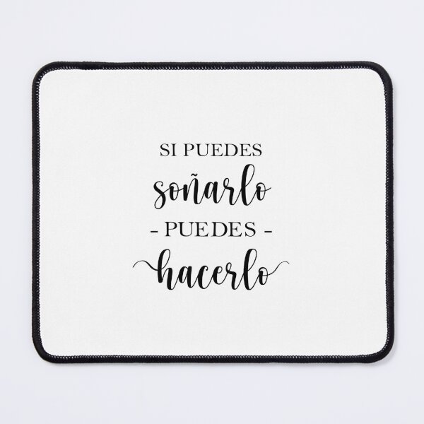 Item preview, Si puedes soñarlo puedes hacerlo, Spanish Quote designed and sold by Aryam Quotes.
