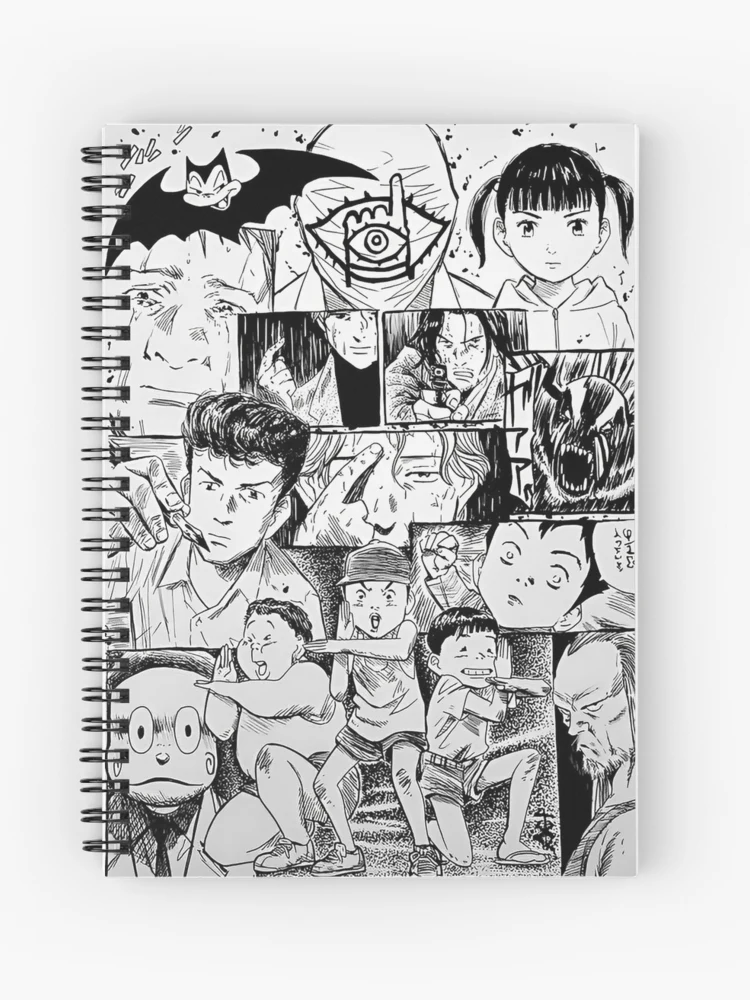 Vintage Streetfighter manga anime notebook stationery —