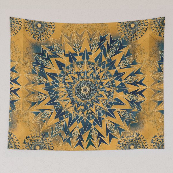 Item preview, Stunning Yellow Mandala designed and sold by Nora Gad.