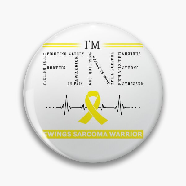 Item preview, I'm Fine Ewings Sarcoma Warrior Support Ewings Sarcoma Awareness Gifts designed and sold by rechardtee.