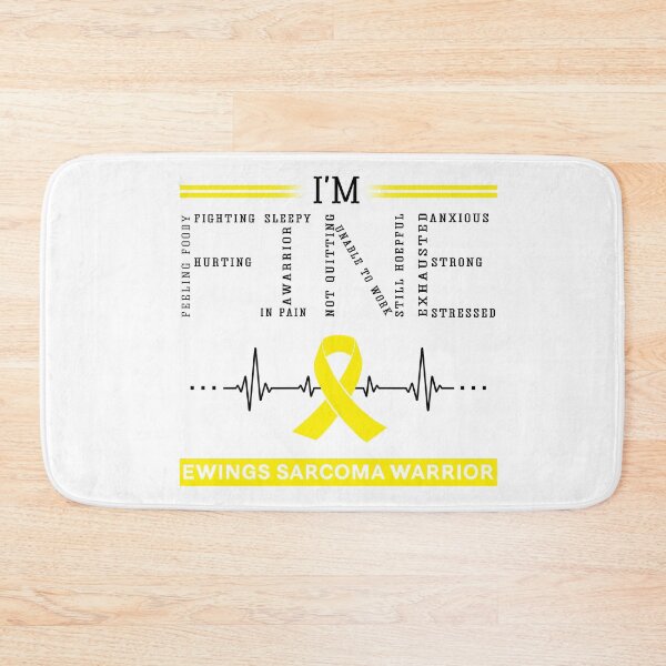 Item preview, I'm Fine Ewings Sarcoma Warrior Support Ewings Sarcoma Awareness Gifts designed and sold by rechardtee.