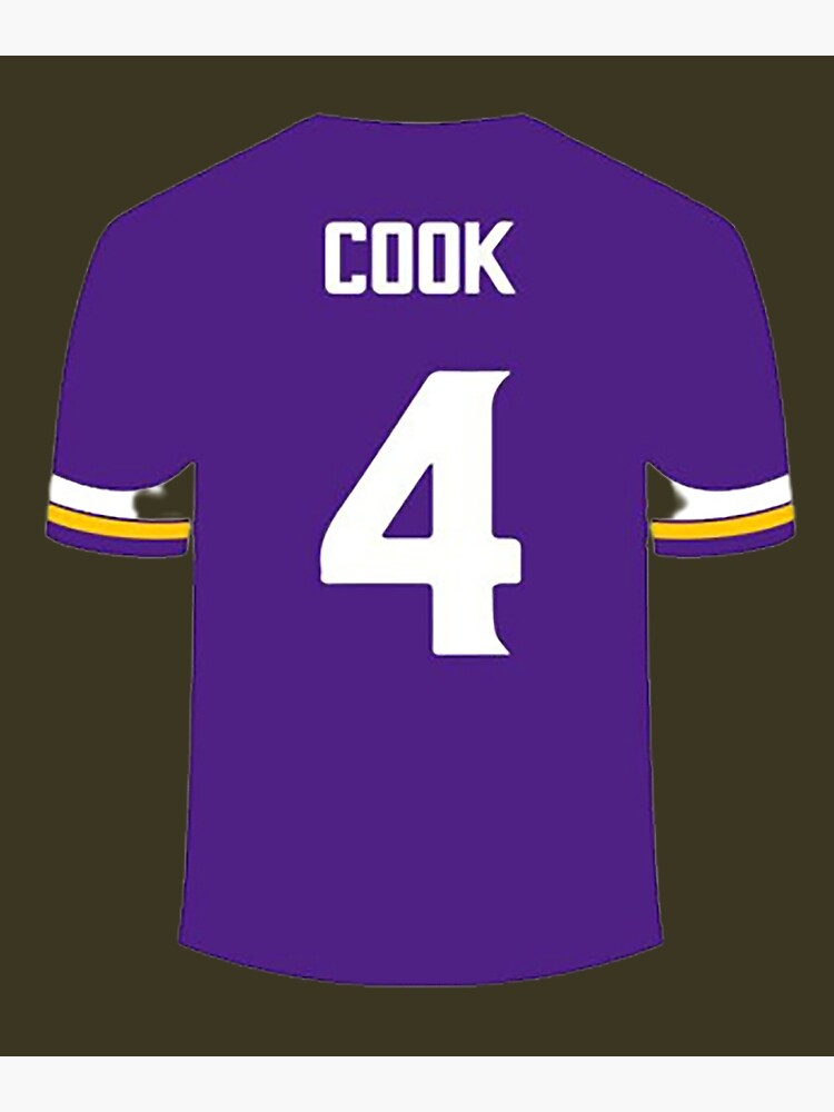 Nike On Field NFL Purple Minnesota Vikings #33 Dalvin Cook Jersey Youth  Size XL