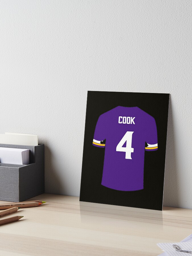 Dalvin Cook - Minnesota Vikings Art Board Print for Sale by