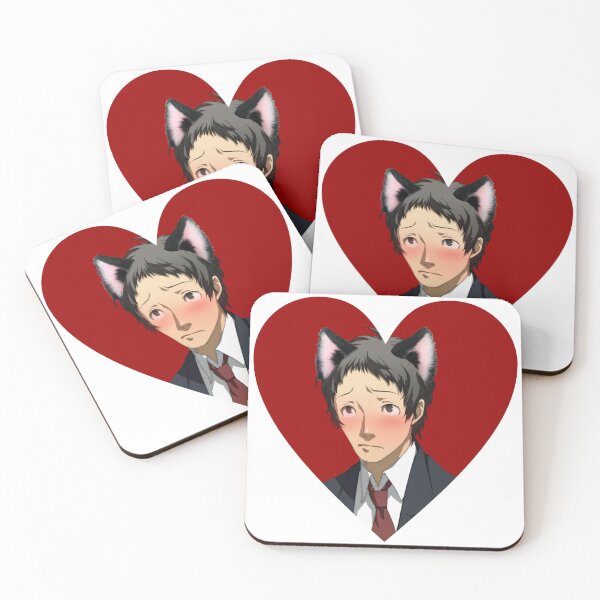 Item preview, Tohru Adachi Portrait (Catboy Heart) designed and sold by ale-rose.
