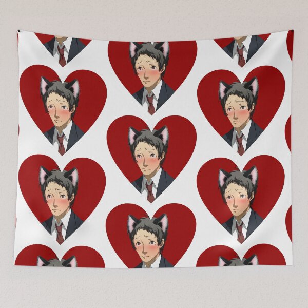 Item preview, Tohru Adachi Portrait (Catboy Heart) designed and sold by ale-rose.