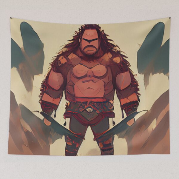 Item preview, Barbarian | Comics Style designed and sold by ComicsFactory.