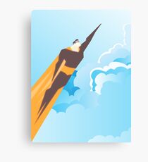 Generic Superhero Canvas Print