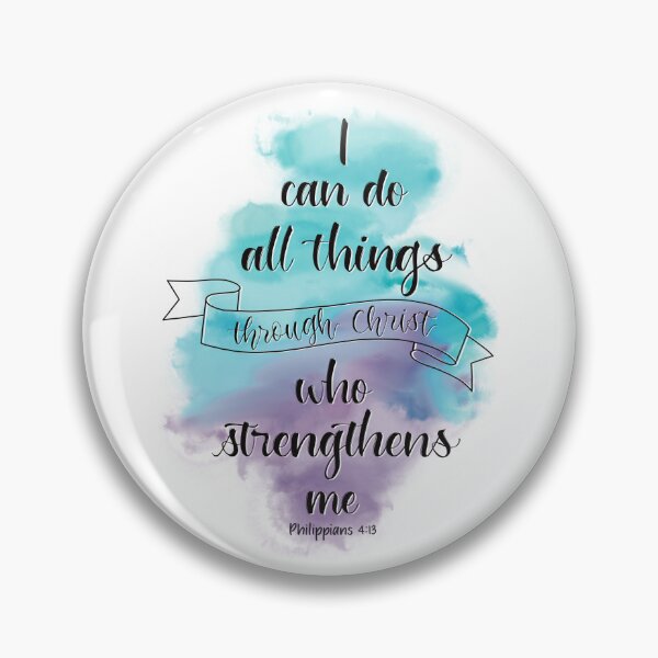 Item preview, I can do all things through Christ designed and sold by ThatArtsyMama.