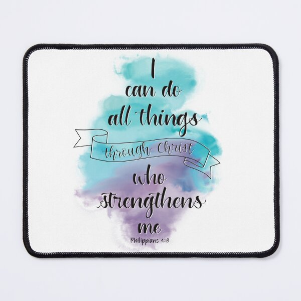 Item preview, I can do all things through Christ designed and sold by ThatArtsyMama.