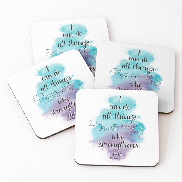 Item preview, I can do all things through Christ designed and sold by ThatArtsyMama.