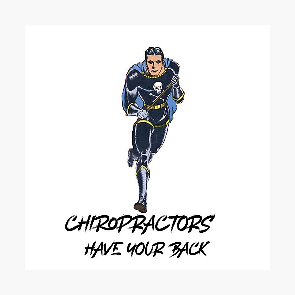 Item preview, Chiropractors superhero designed and sold by VJKTees.