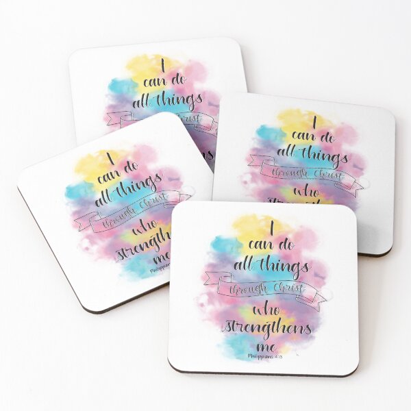 Item preview, I can do all things through Christ designed and sold by ThatArtsyMama.