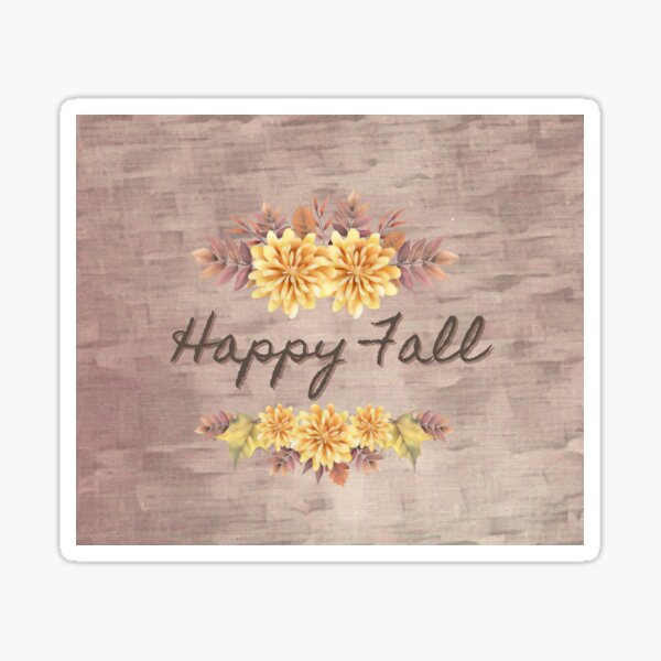 Item preview, Happy Fall designed and sold by BreezyBalloon.
