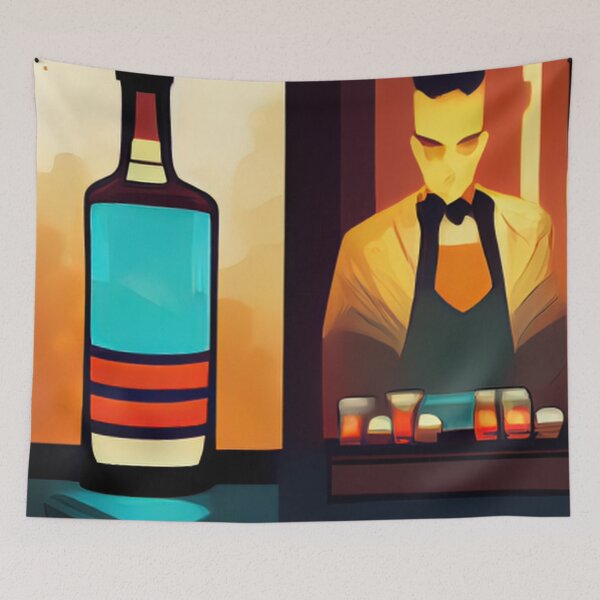 Item preview, Bartender | Comics Style designed and sold by ComicsFactory.