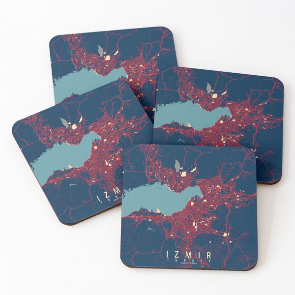 Item preview, Izmir City Map of Turkey - Hope designed and sold by deMAP.