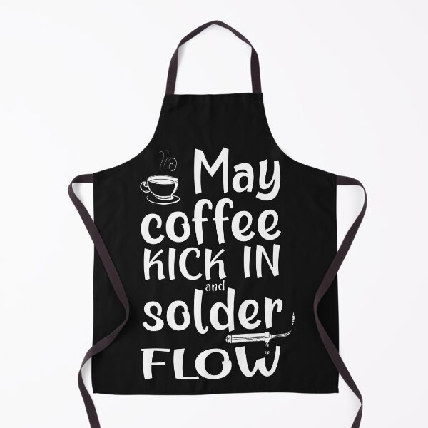 Item preview, May coffee kick in and solder flow metalsmith meme torch jewelry soldering designed and sold by MetalicBabe.