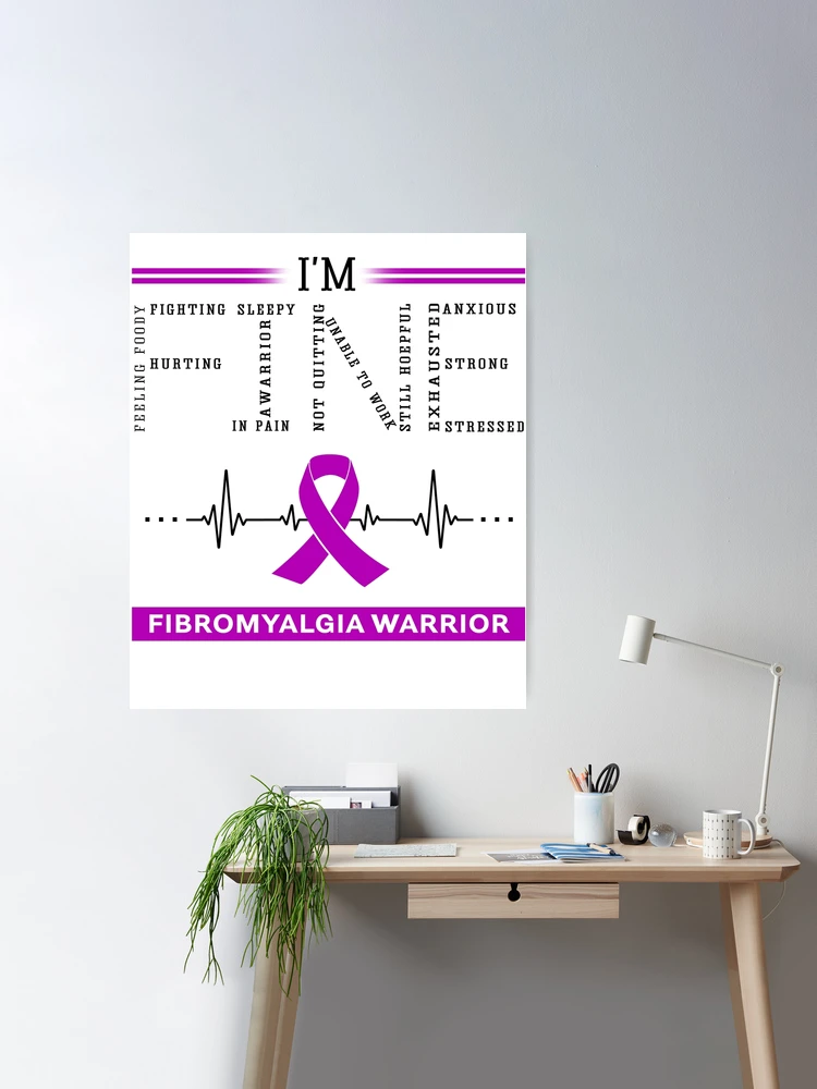 Fibromyalgia Awareness Month Warrior Unbreakable Girls Gift Front & Back Coffee  Mug