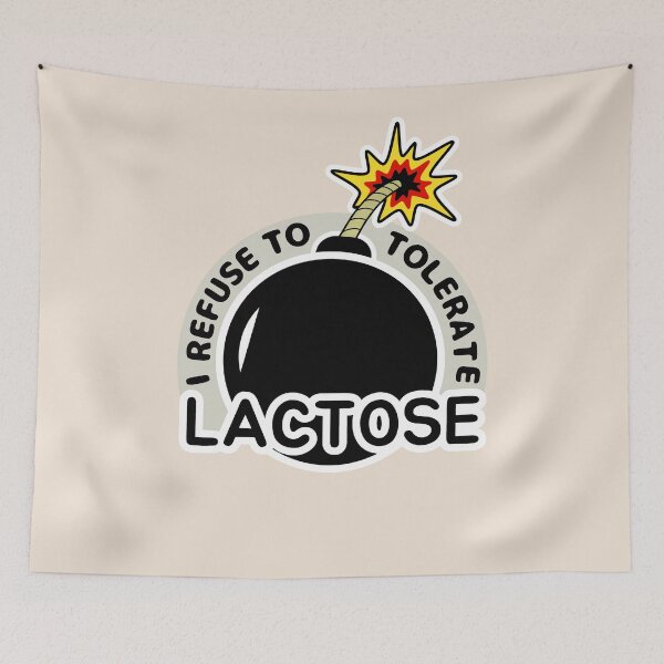 Item preview, I Refuse To Tolerate Lactose designed and sold by ViewerEqualsPhoton.