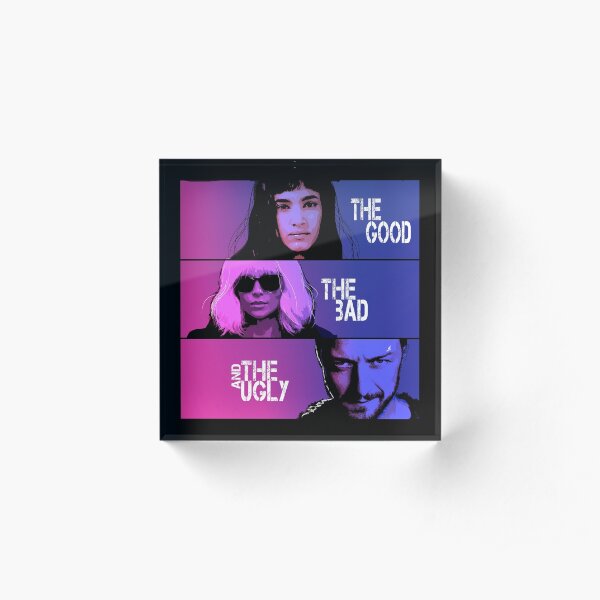 Atomic Blonde Acrylic Block