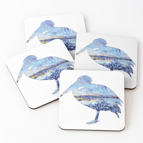 Item preview, Arctic Sunrise Pelican designed and sold by damonasplace.