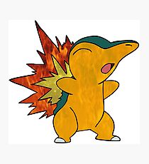Fire Cyndaquil Photographic Print