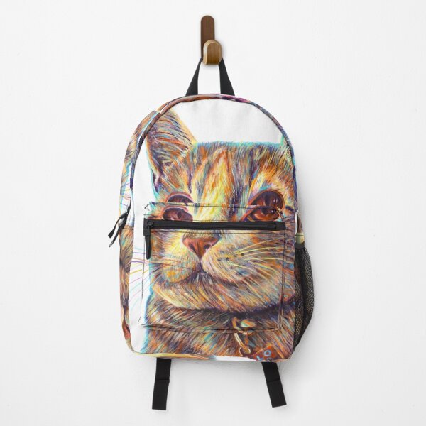 Item preview, Colorful House Cat designed and sold by Kitslam Art.