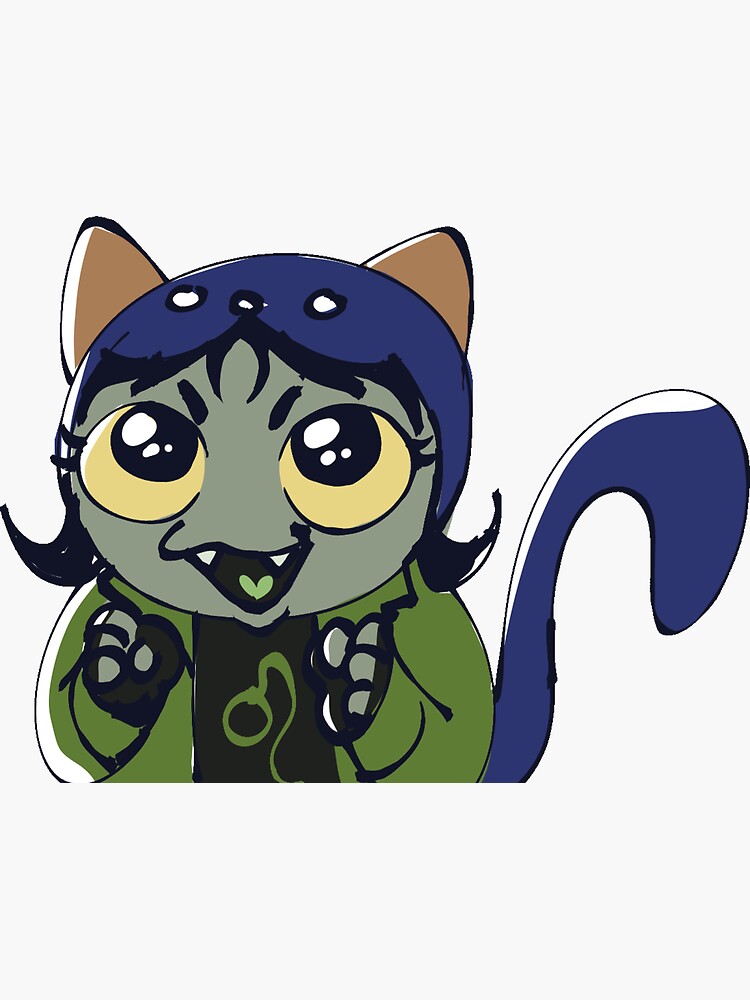 "kity" Sticker for Sale by buzzingRoyalty | Redbubble