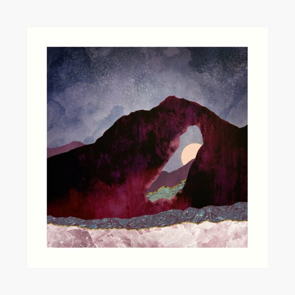 Desert Perspective Art Print