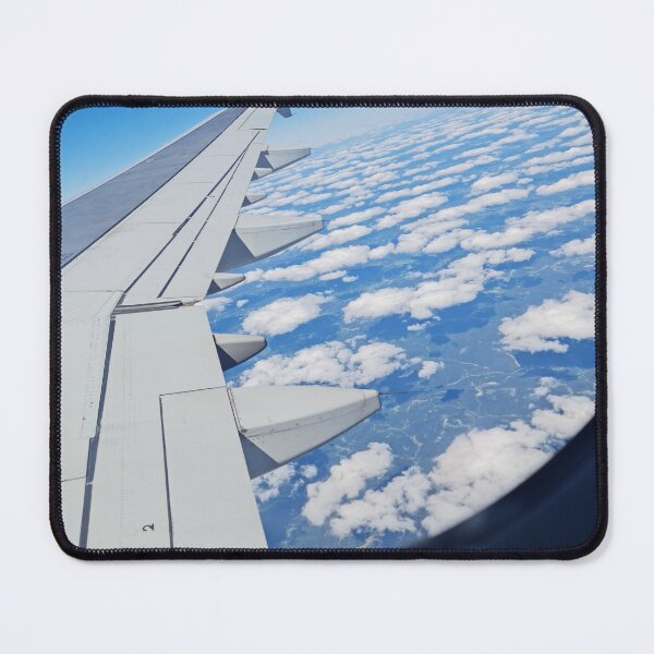 Item preview, Airplane Window View Blue Sky White Clouds designed and sold by Brasilia.