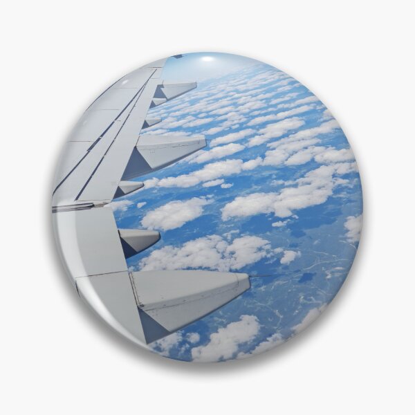 Item preview, Airplane Window View Blue Sky White Clouds designed and sold by Brasilia.