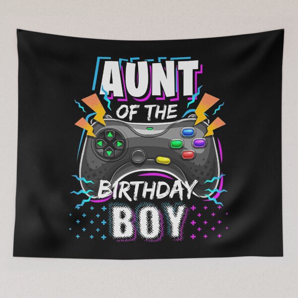 Item preview, Aunt of the Birthday Boy Matching Video Game Birthday Gift designed and sold by sorebull-fighte.