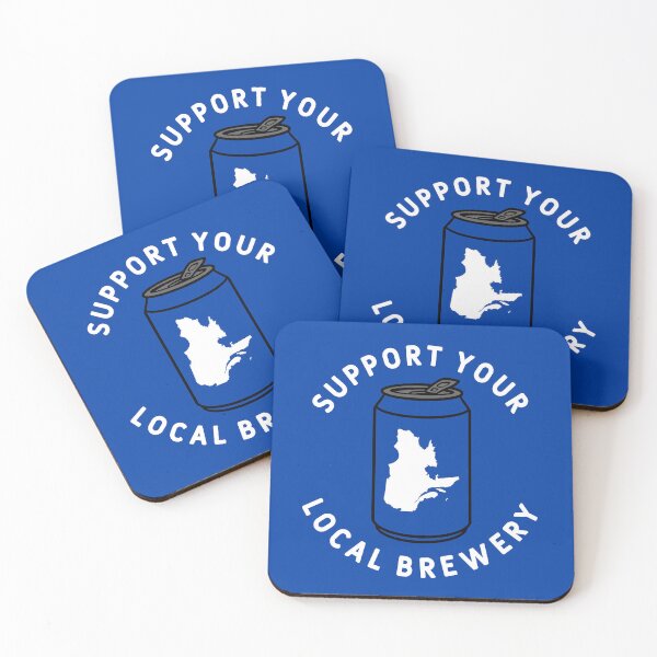 Item preview, Support Your Local Brewery Quebec designed and sold by fearcity.