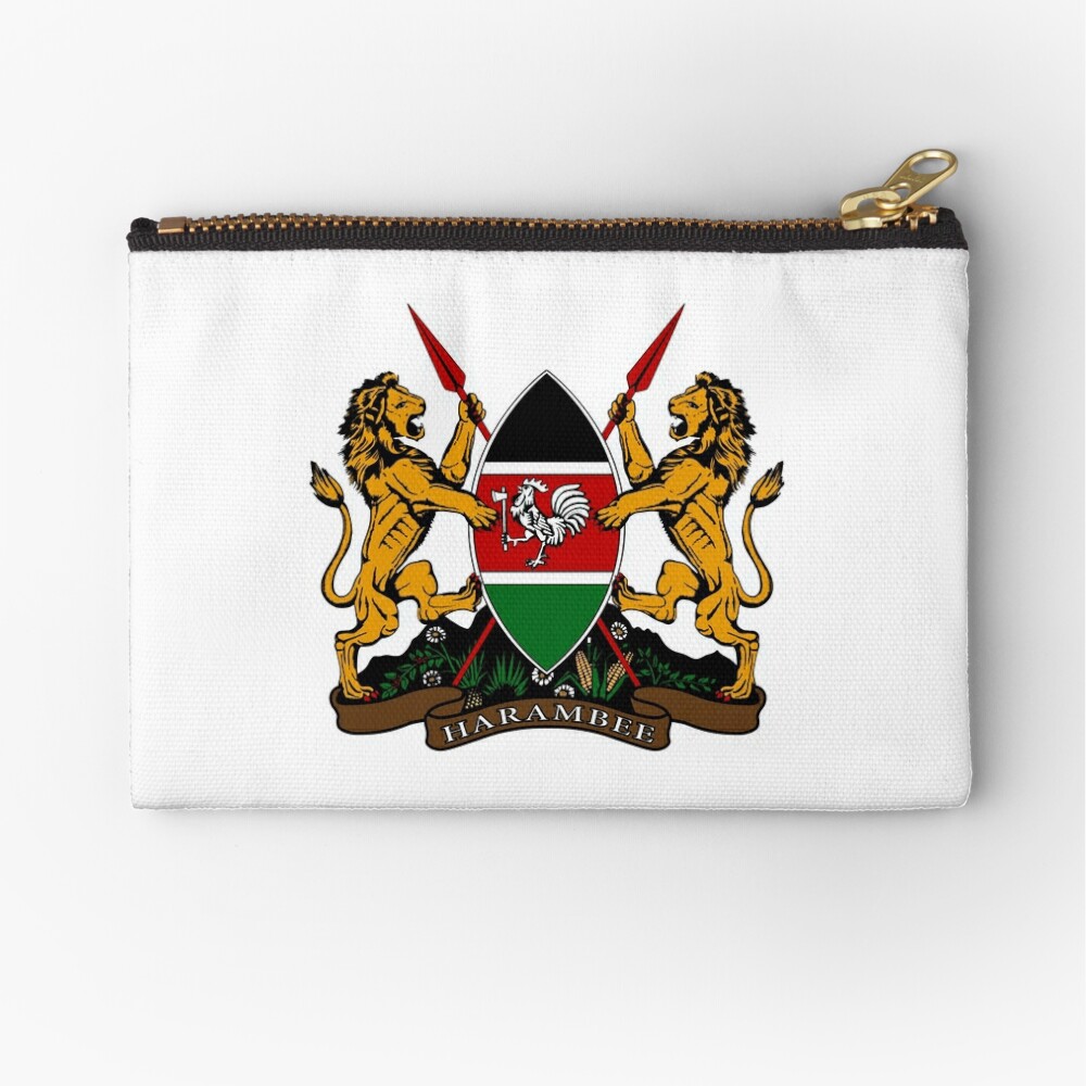  Kenya T-shirt Coat of arms Tee Flag souvenir Nairobi T-Shirt :  ביגוד, נעליים ותכשיטים
