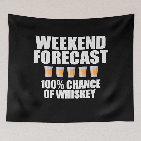 Item preview, Weekend Forecast is Scotch Distressed designed and sold by RoguePixel.
