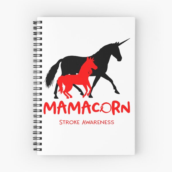 Item preview, Stroke Awareness Mama Unicorn Mamacorn Support Stroke Warrior  designed and sold by RunningShop.