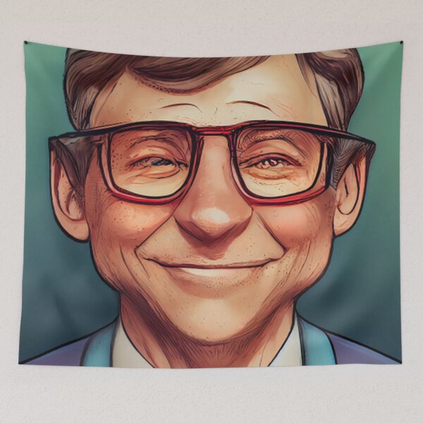Item preview, Bill Gates | Comics Style designed and sold by ComicsFactory.