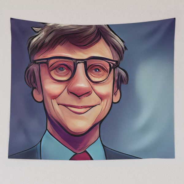 Item preview, Bill Gates | Comics Style designed and sold by ComicsFactory.