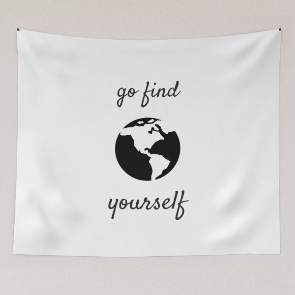 Item preview, GO FIND YOURSELF - TRAVEL designed and sold by Inspirationmotivation.