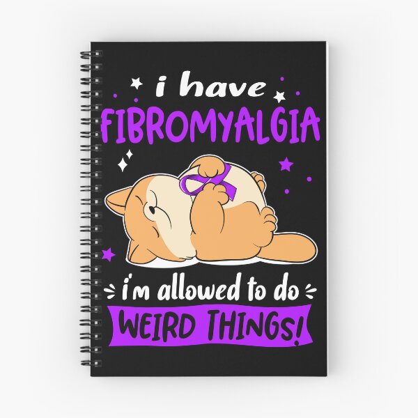 Item preview, Fibromyalgia Awareness Funny I have Fibromyalgia i'm allowed to do Weird Things! designed and sold by JanetShop809.