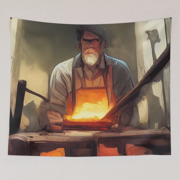 Item preview, Blacksmith | Comics Style designed and sold by ComicsFactory.